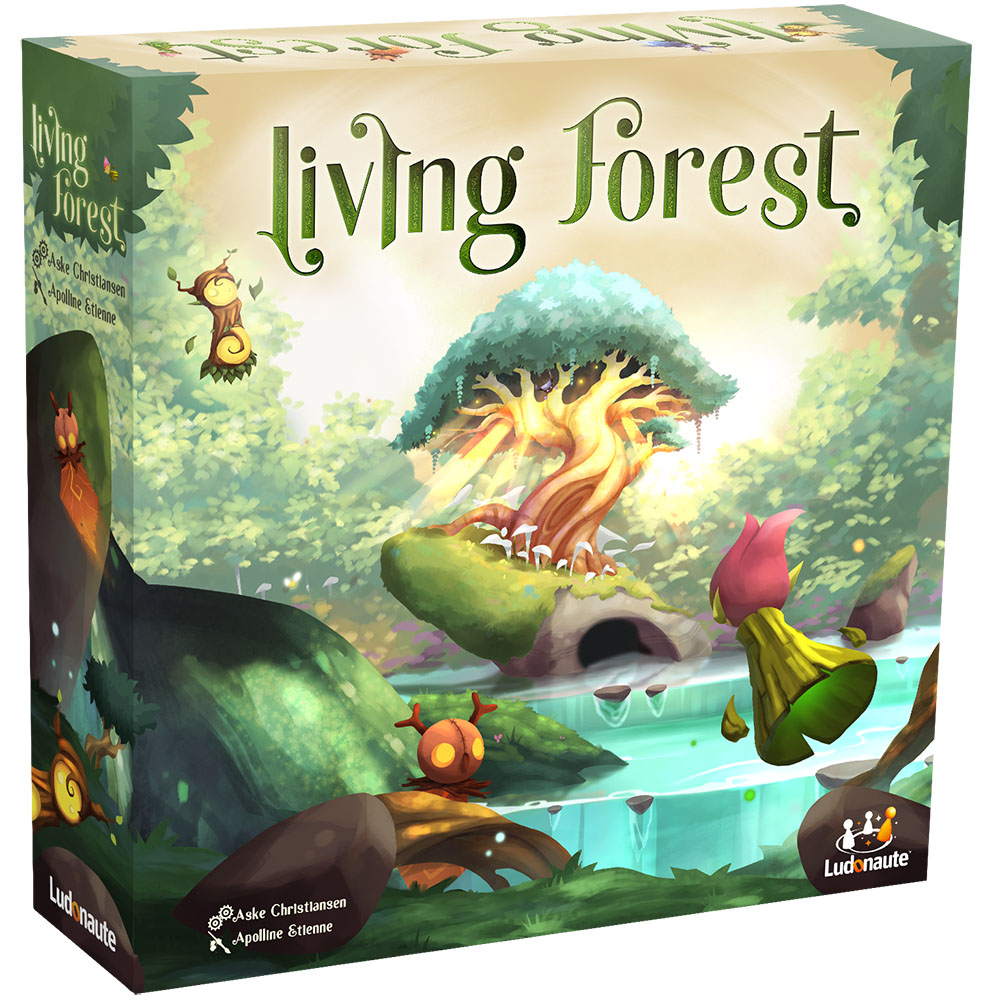 Couverture de LIVING FOREST