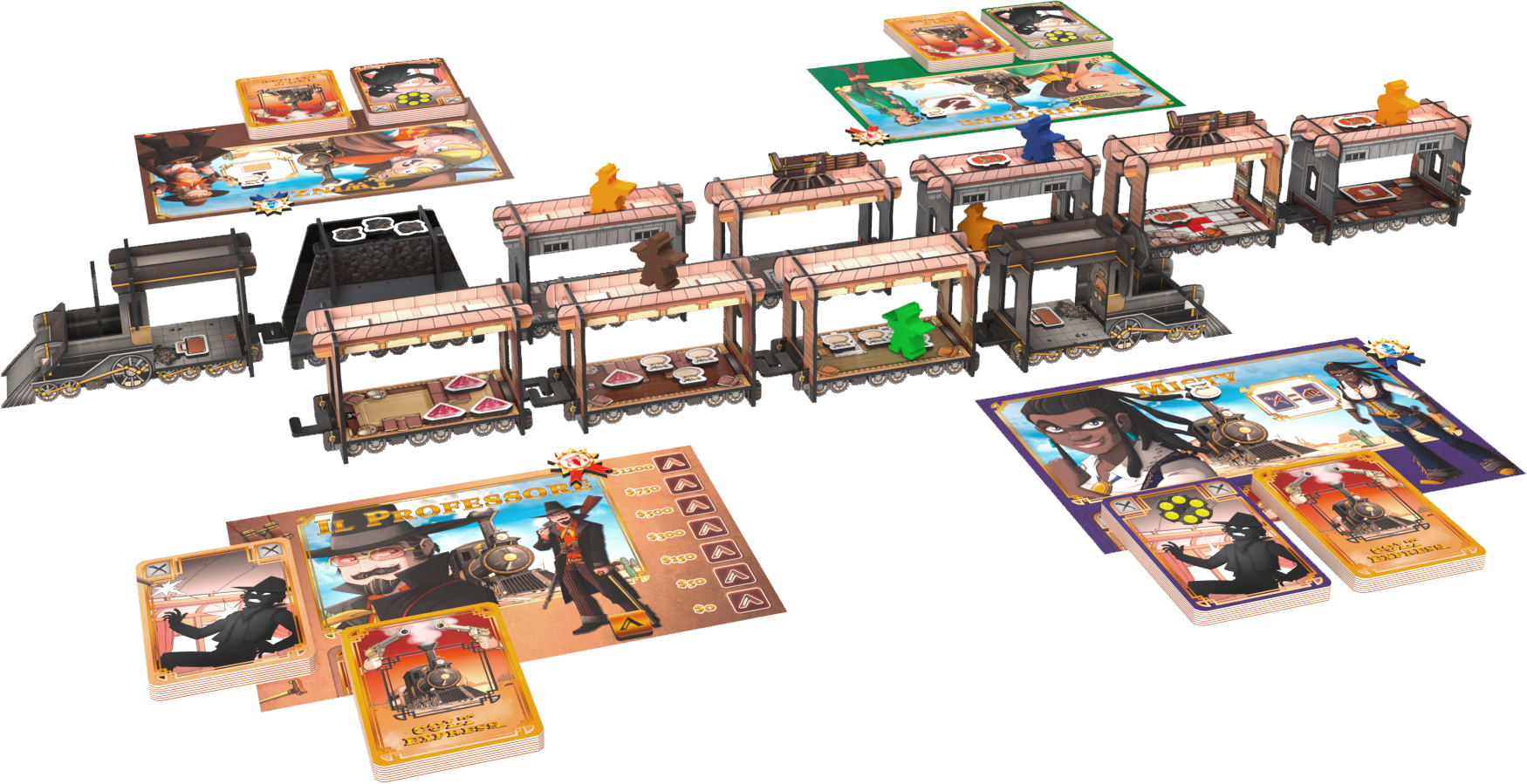 Colt Express : Convoyeurs & Train blindé – Ludonaute