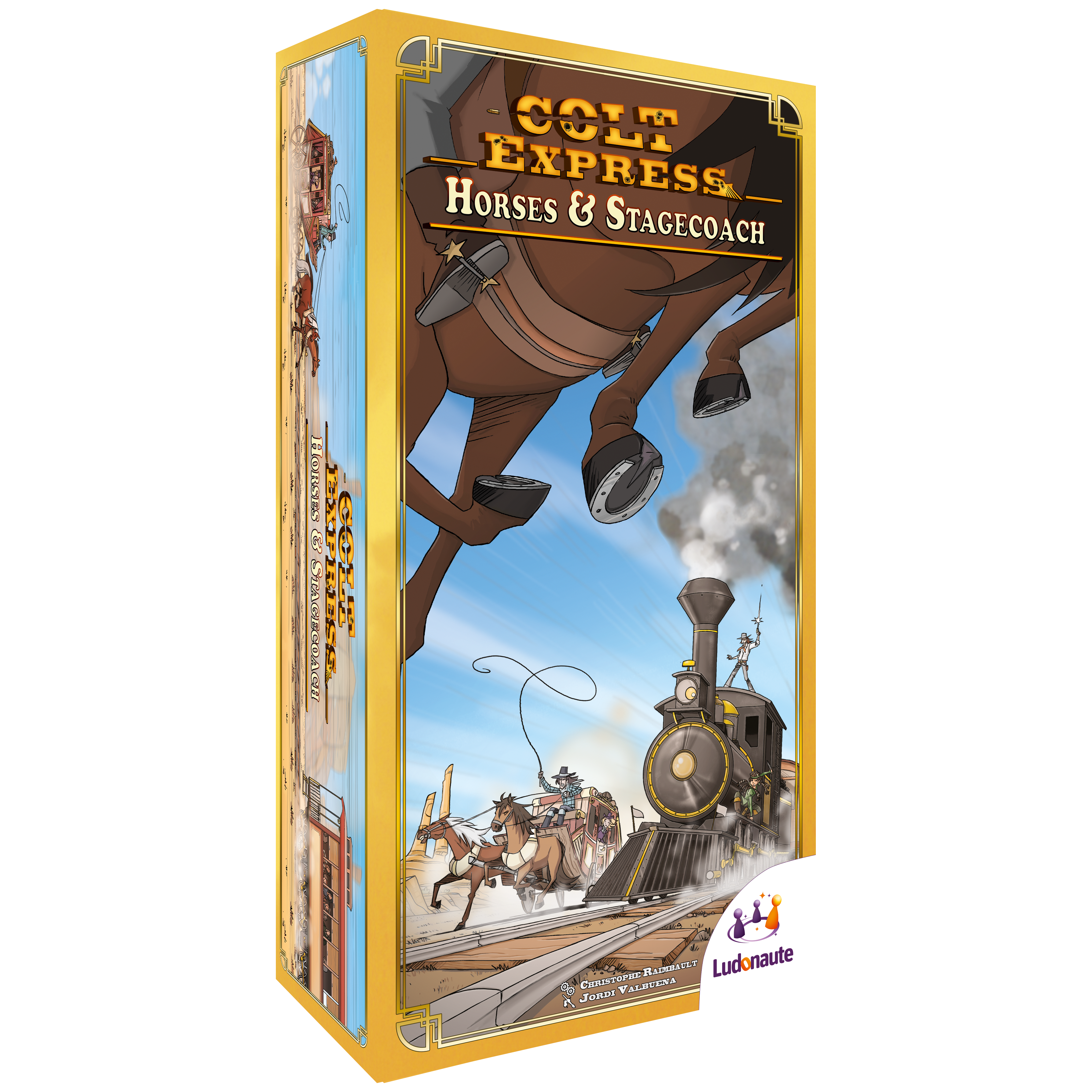 J2S] Colt Express - Ludonaute - Asmodee - Carnet des geekeries