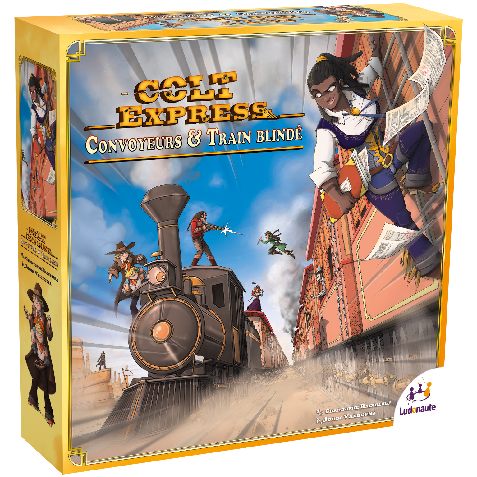 J2S] Colt Express - Ludonaute - Asmodee - Carnet des geekeries